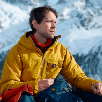 Veste Fjällräven Bergtagen 60 Insulation Jacket Men Mustard Yellow-Mountain Blue