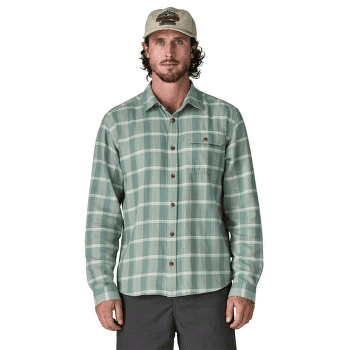 Chemises a manches longues Patagonia Long-Sleeved Cotton in Conversion Lightweight Men Rocky: Old Growth Green