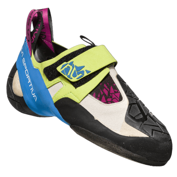 Chaussons d'escalade La Sportiva Skwama Women (20L) APPLE GREEN/COBALT BLUE