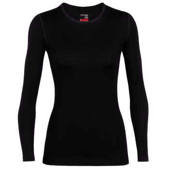 T-shirt a manches longues Icebreaker Tech LS Crewe Women (104387) Black001