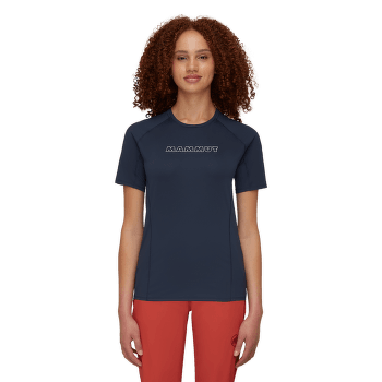 T-shirt a manches courtes Mammut Selun FL T-Shirt Women Logo 3800 vin