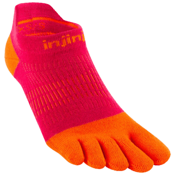 Chaussettes Injinji Run Lightweight No-Show Women CHILI
