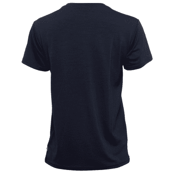 T-shirt a manches courtes Aclima LightWool Tee Logo Women Navy Blazer