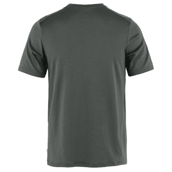 T-shirt a manches courtes Fjällräven Abisko Wool Classic SS Men Basalt
