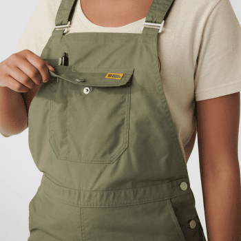Pantalons Fjällräven Vardag Dungaree Trousers Women Black