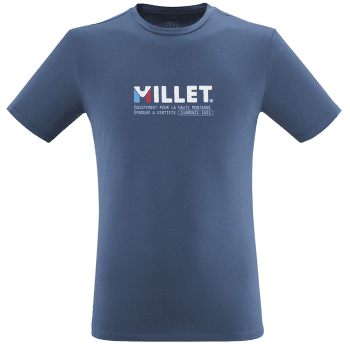 T-shirt a manches courtes Millet MILLET TS SS Men DARK DENIM NEW