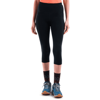 Leggings 3/4 Icebreaker Merino 260 Fastray II 20 inch High Rise 3/4 Tights Women Black