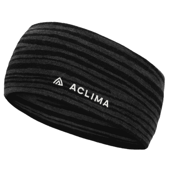 Bandeau Aclima WarmWool Headband Black Motion