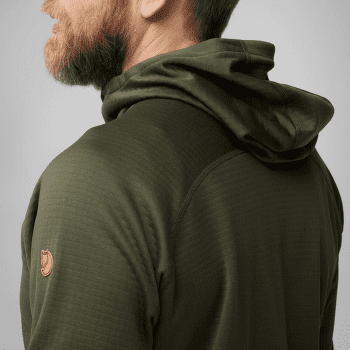 Sweat-shirt Fjällräven Abisko Grid Fleece Hoodie Men Mountain Blue