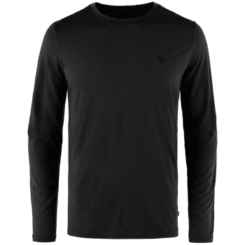 T-shirt a manches longues Fjällräven Abisko Wool LS Men Black