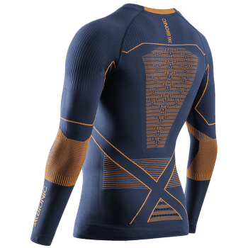 T-shirt a manches longues X-Bionic  ENERGY ACCUMULATOR LIGHT SHIRT LS MEN Marine/Orange
