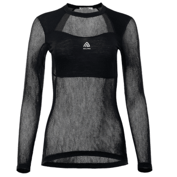T-shirt a manches courtes Aclima WoolNet Light Crewneck Women Jet Black