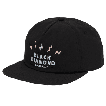 Casquette de baseball Black Diamond Synthetic Surf Hat Black-Lightning Bolts