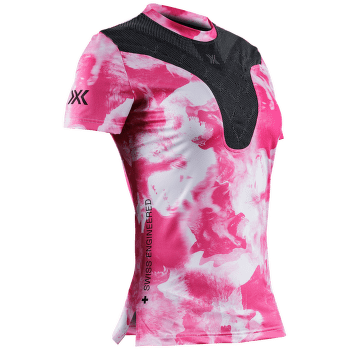 T-shirt a manches courtes X-Bionic X-BIONIC® COREFUSION RUN SHIRT SS WOMEN WOLFPACK/WHITE/NEO PINK