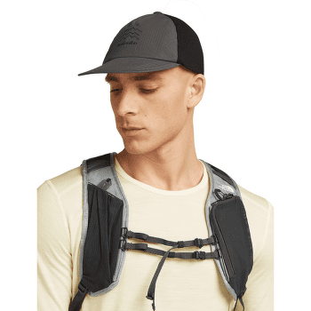 Casquette de baseball Icebreaker Unisex Shell+™ Cotton Windbreaker Trucker Hat OBSIDIAN/BLACK/CB