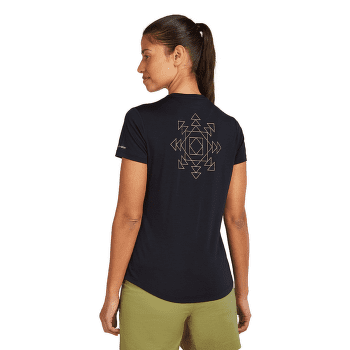 T-shirt a manches courtes Icebreaker Merino Blend 125 Cool-Lite™ Sphere SS Tee Fusion Women BLACK