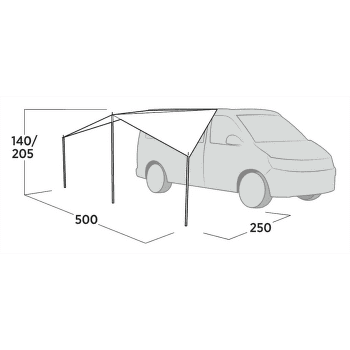 Abri EasyCamp Lom Tri Canopy