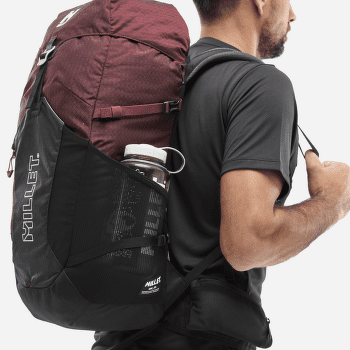 Sac a dos Millet UBIC 25 E-BLACK/DARK RED