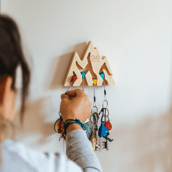Porte-clés Y Y Vertical Key Holder Mountain Mappie