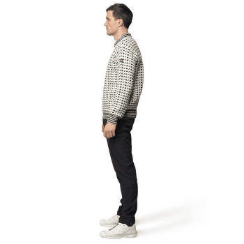 Pull Devold Original Islender Crew Neck 150B  CHALK PINK/ANTHRACITE
