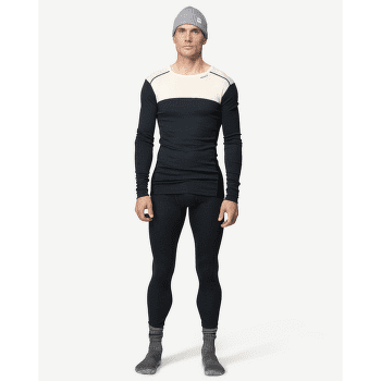 T-shirt a manches longues Devold Lauparen Merino 190 Shirt Men 010C RAW WHITE/INK/BLACK
