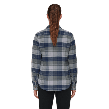 Chemises a manches longues Mammut Trovat Longsleeve Shirt Women 00823 strata-deep teal