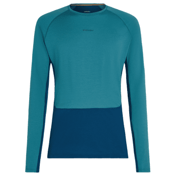 T-shirt a manches longues Icebreaker Merino 200 ZoneKnit™ LS Crewe Men ATLANTIS/TOPAZ/CB