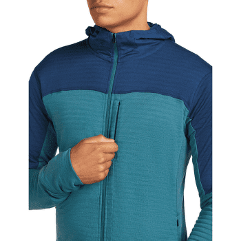 Sweat-shirt Icebreaker Merino Blend 300 RealFleece™ Descender LS Zip Men BLACK