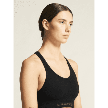 Brassiere Craft Wool Seamless Bra Women 999000 Black