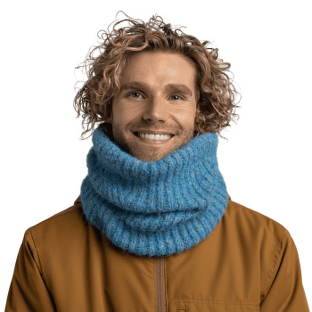 Cache-cou Buff Knitted & Fleece Neckwarmer Eyla EYLA LAKE BLUE
