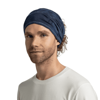 Écharpe Buff Merino Lightweight Tye Dye DYE NAVY