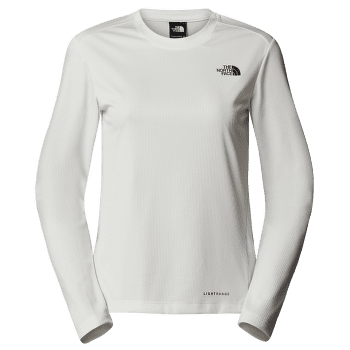 T-shirt a manches longues The North Face SHADOW LONG SLEEVE T-SHIRT Women WHITE DUNE