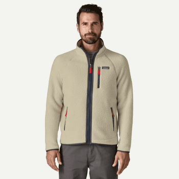 Sweat-shirt Patagonia Retro Pile Jacket Men Pelican w/Smolder Blue