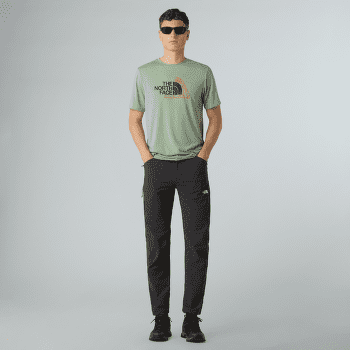 T-shirt a manches courtes The North Face MOUNTAIN FOUNDATION SS TEE-GRAPHIC Men BQ1 SLATE MOSS