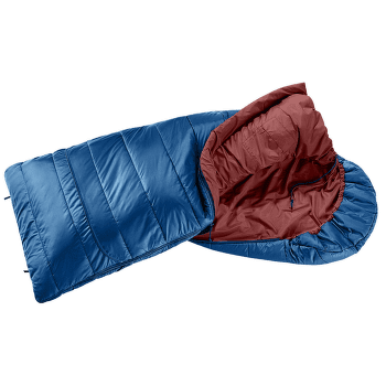 Sac de couchage deuter Starlight SQ nightblue-redwood