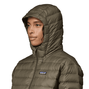 Veste longue Patagonia Recycled Down Sweater Parka Women Black
