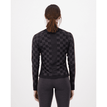 T-shirt a manches longues Mons Royale Ascender Merino Seamless Long Sleeve Women Mauve / Black