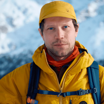 Veste Fjällräven Bergtagen 60 Insulation Jacket Men Mustard Yellow-Mountain Blue