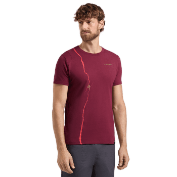 T-shirt a manches courtes La Sportiva ROUTE T-SHIRT Men: Mountain Red