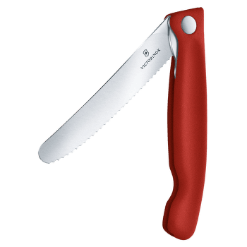 Couteau Victorinox Skládací svačinový nůž Swiss Classic,vlnkované ostří Red