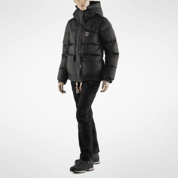 Veste Fjällräven Expedition Down Lite Jacket Women Flame Orange-UN Blue