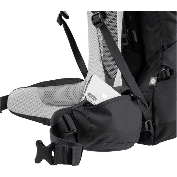 Sac a dos deuter Futura Air Trek 55 + 10 SL black-graphite