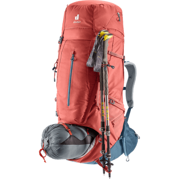Sac a dos deuter Aircontact X 80+15 SL redwood-ink