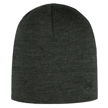 Casquettes Buff Midweight Merino Wool Hat Forest Night Melange (118006) SOLID BARK