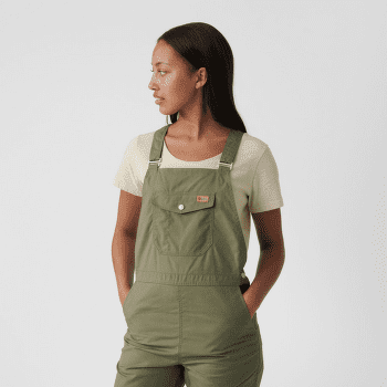 Pantalons Fjällräven Vardag Dungaree Trousers Women Black