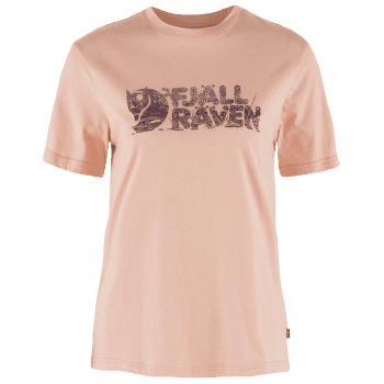 T-shirt a manches courtes Fjällräven Lush Logo T-Shirt Women Chalk Rose