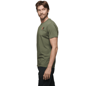 T-shirt a manches courtes Black Diamond Faded SS Tee Men Basalt