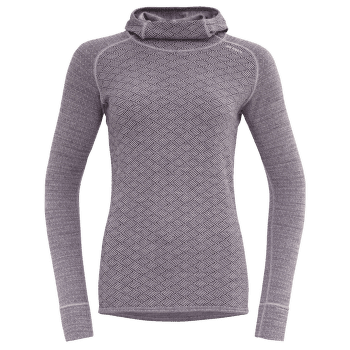 T-shirt a manches longues Devold Kvitegga Merino 230 Hoodie Women 167A ORCHID