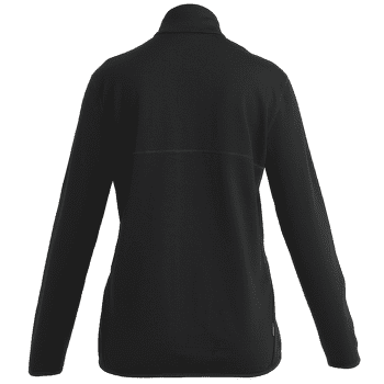 Sweat-shirt Icebreaker Merino 560 Realfleece™ Elemental LS Zip Women Black