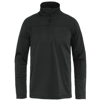 Sweat-shirt Fjällräven Abisko Lite Fleece Half Zip Men Black